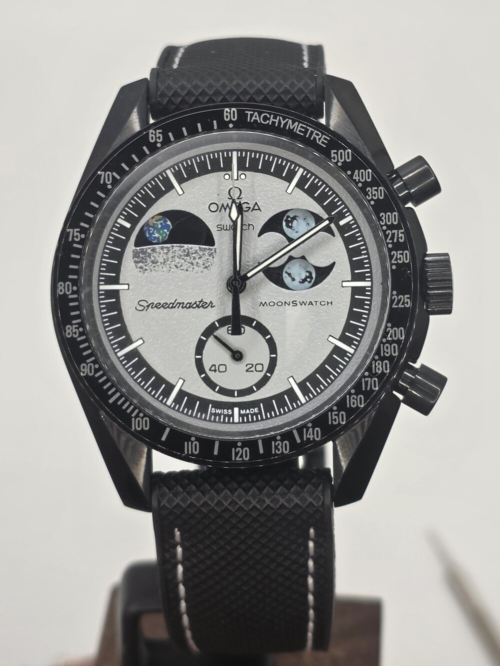 Swatch MISSION TO EARTHPHASE IN STAINLESS STEEL CASE